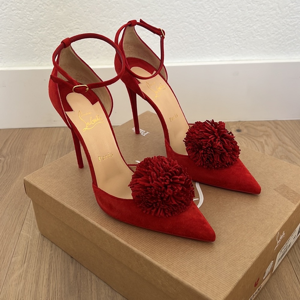 Christian Louboutin Tsarou 100 Veau Flamenco